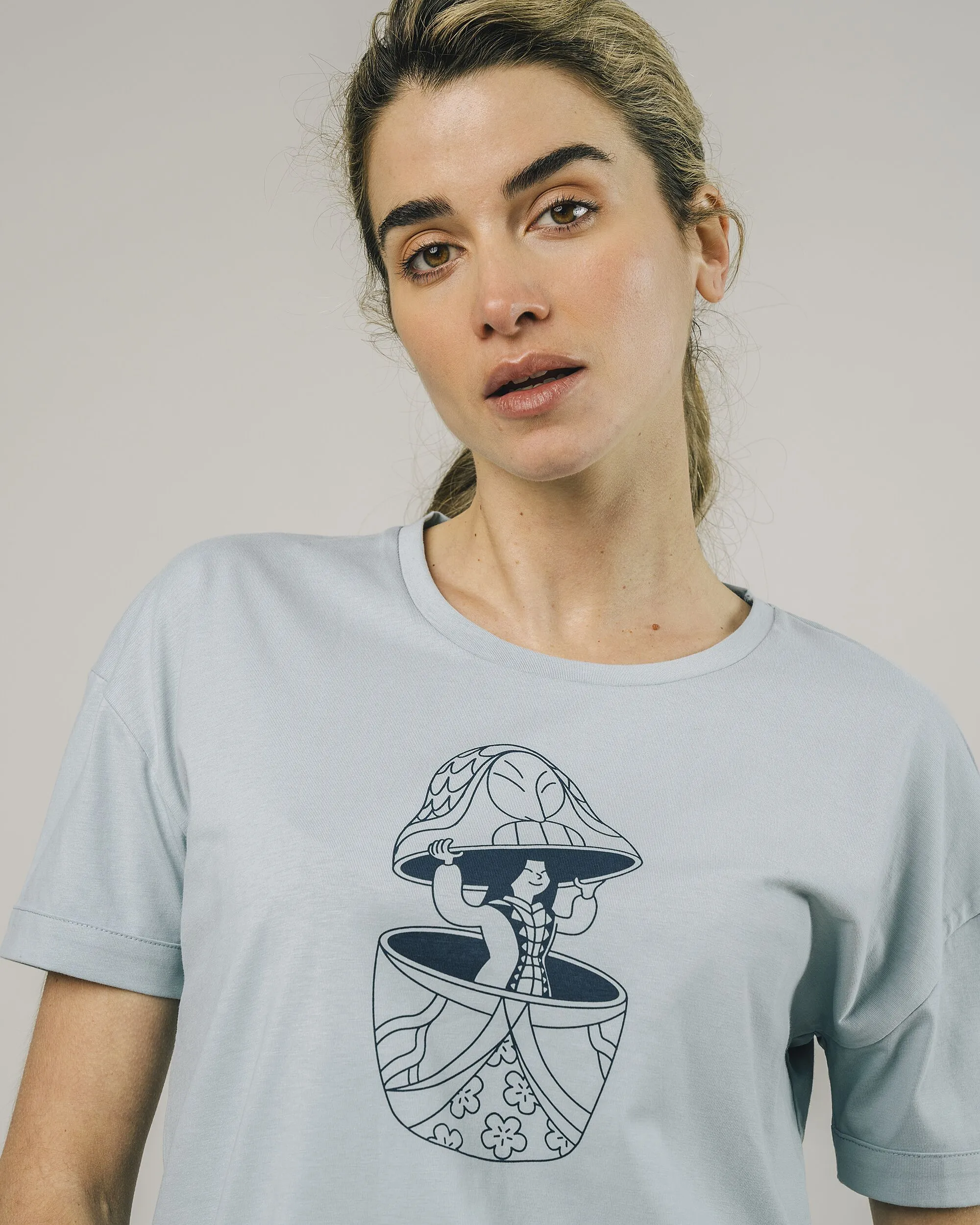 MATRIOSKA TSHIRT STONE BLUE