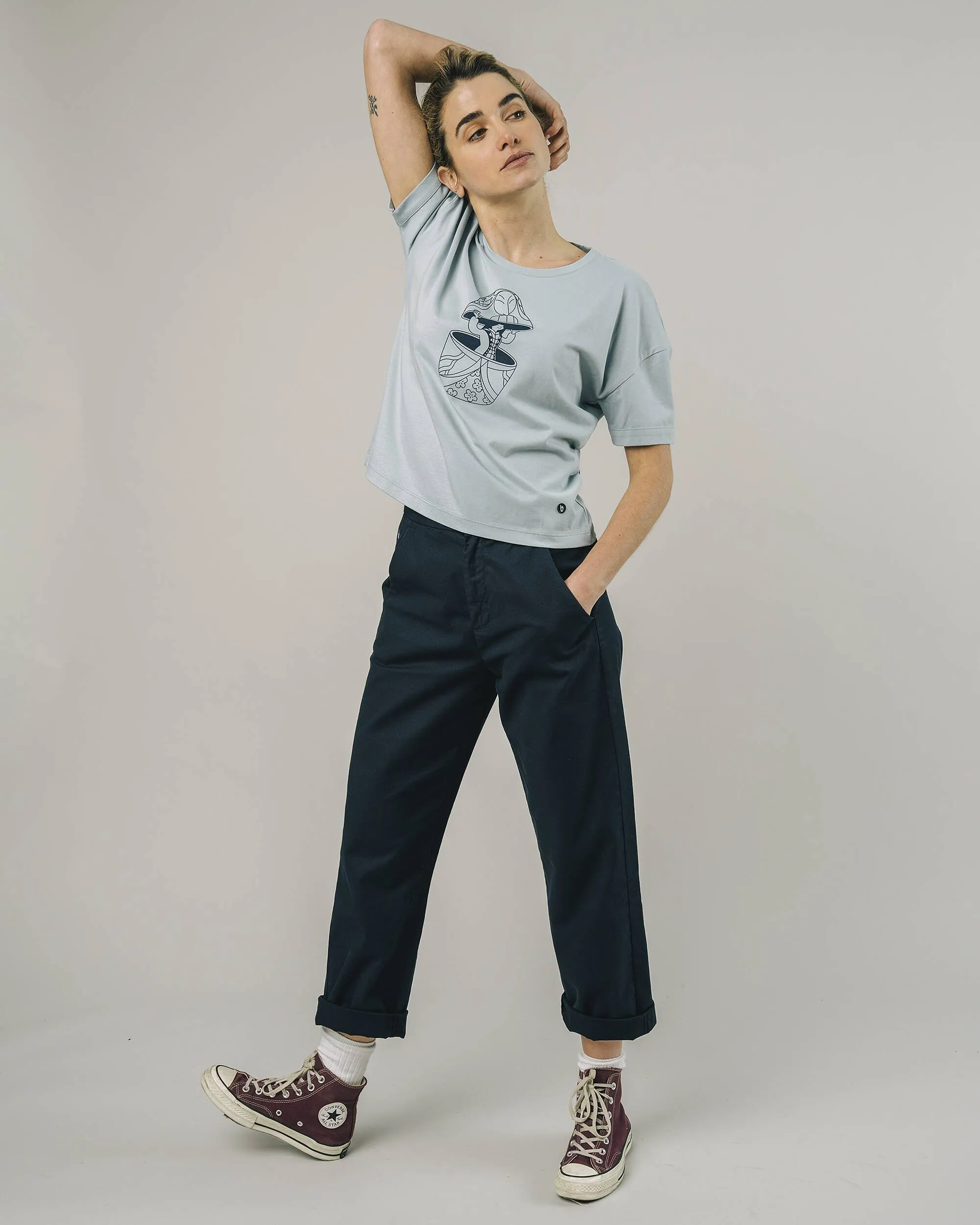 MATRIOSKA TSHIRT STONE BLUE
