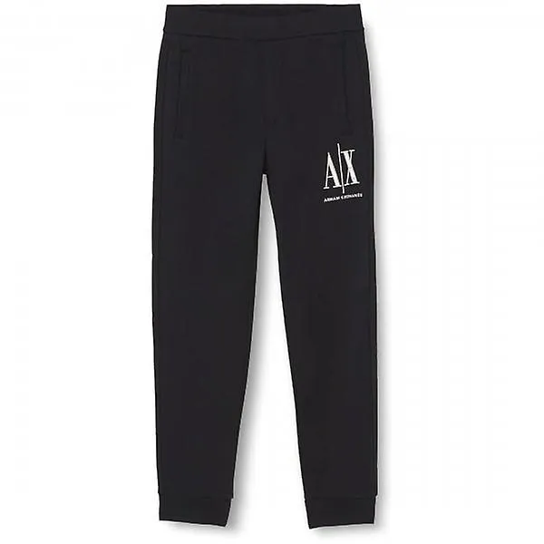 Men's Armani Exchange Logo Track Bottoms Navy 8NZPPQ ZJ1ZZ