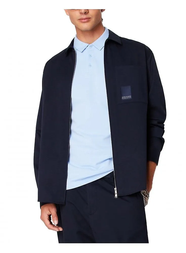 Men's Armani Exchange Shirt Navy Blue