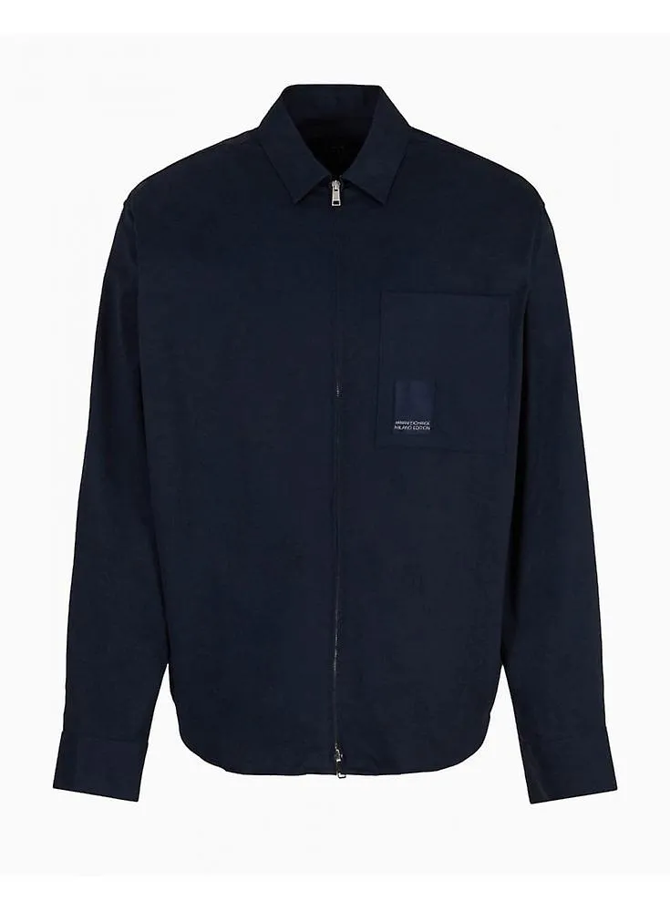 Men's Armani Exchange Shirt Navy Blue