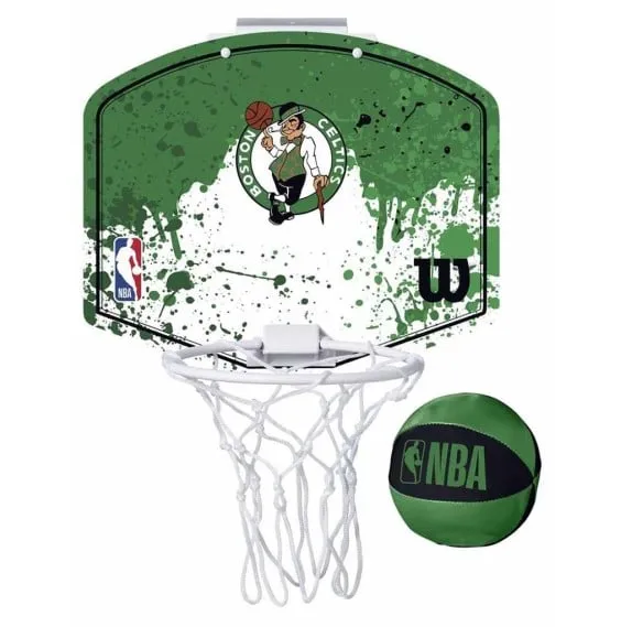 Mini Canasta Boston Celtics NBA Team Mini Hoop