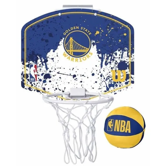 Mini Canasta Golden State Warriors NBA Team Mini Hoop