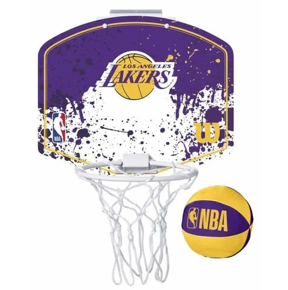 Mini Canasta LA Lakers NBA Team Mini Hoop