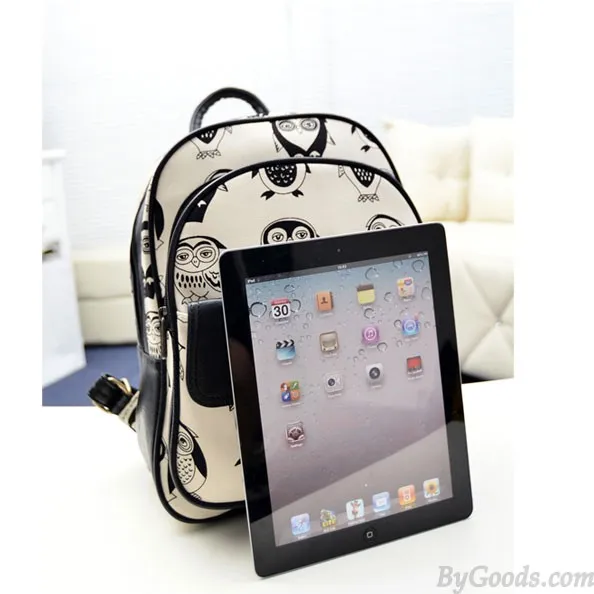 Mini Leisure Cartoon Owl College Backpack