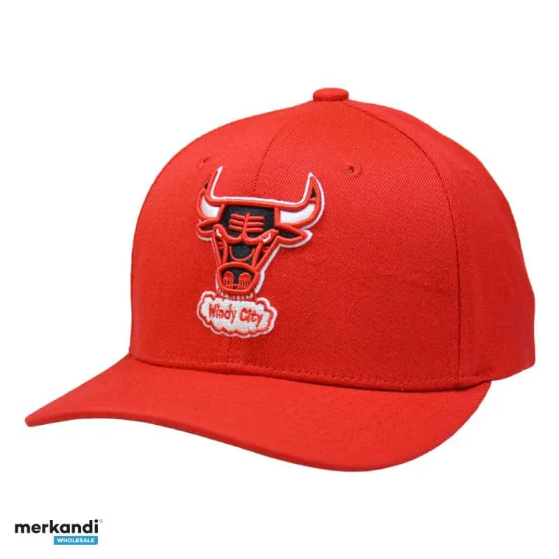 MITCHELL & NESS NBA CHICAGO BULLS CAP  HHSS3260CBUYYPPPRED1