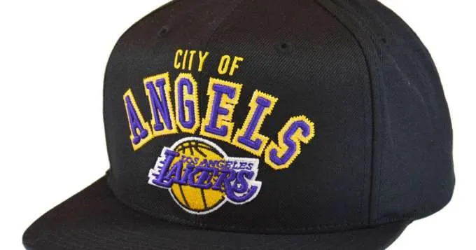 MITCHELL & NESS NBA LOS ANGELES LAKERS CAP  HHSS1100LALYYPPPBLCK