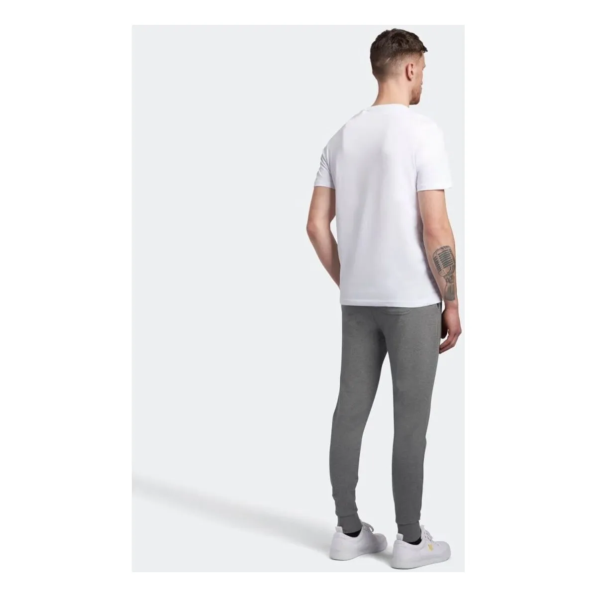 ML822VOG SKINNY SWEAT PANTT28 MID GREY MARL