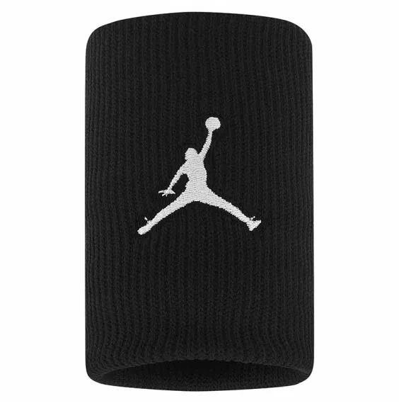 Muñequeras Air Jordan Terry Black (2pk)