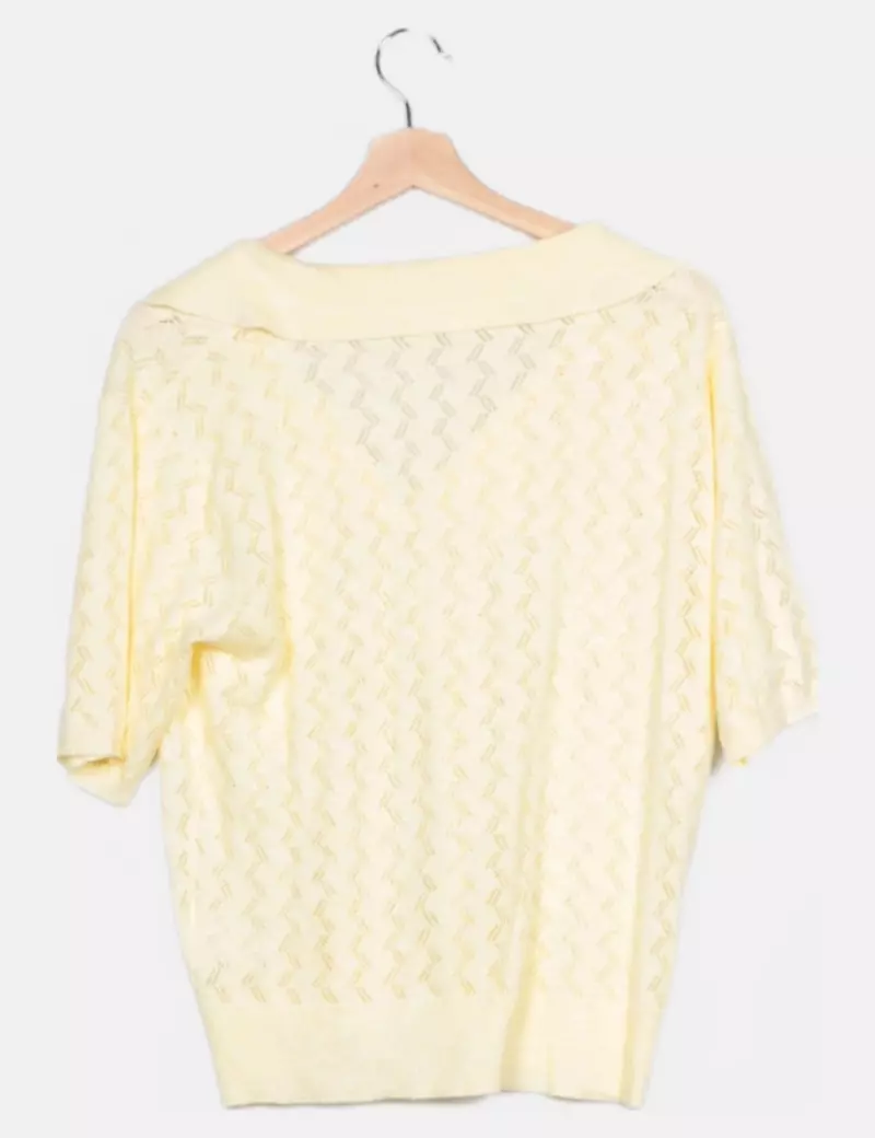 Natura Polo calado amarillo