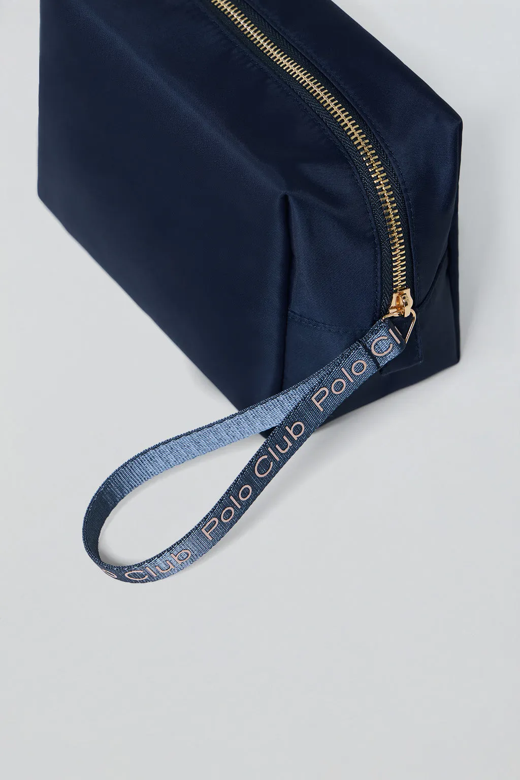 Neceser Eden azul marino y rosa con detalles Polo Club