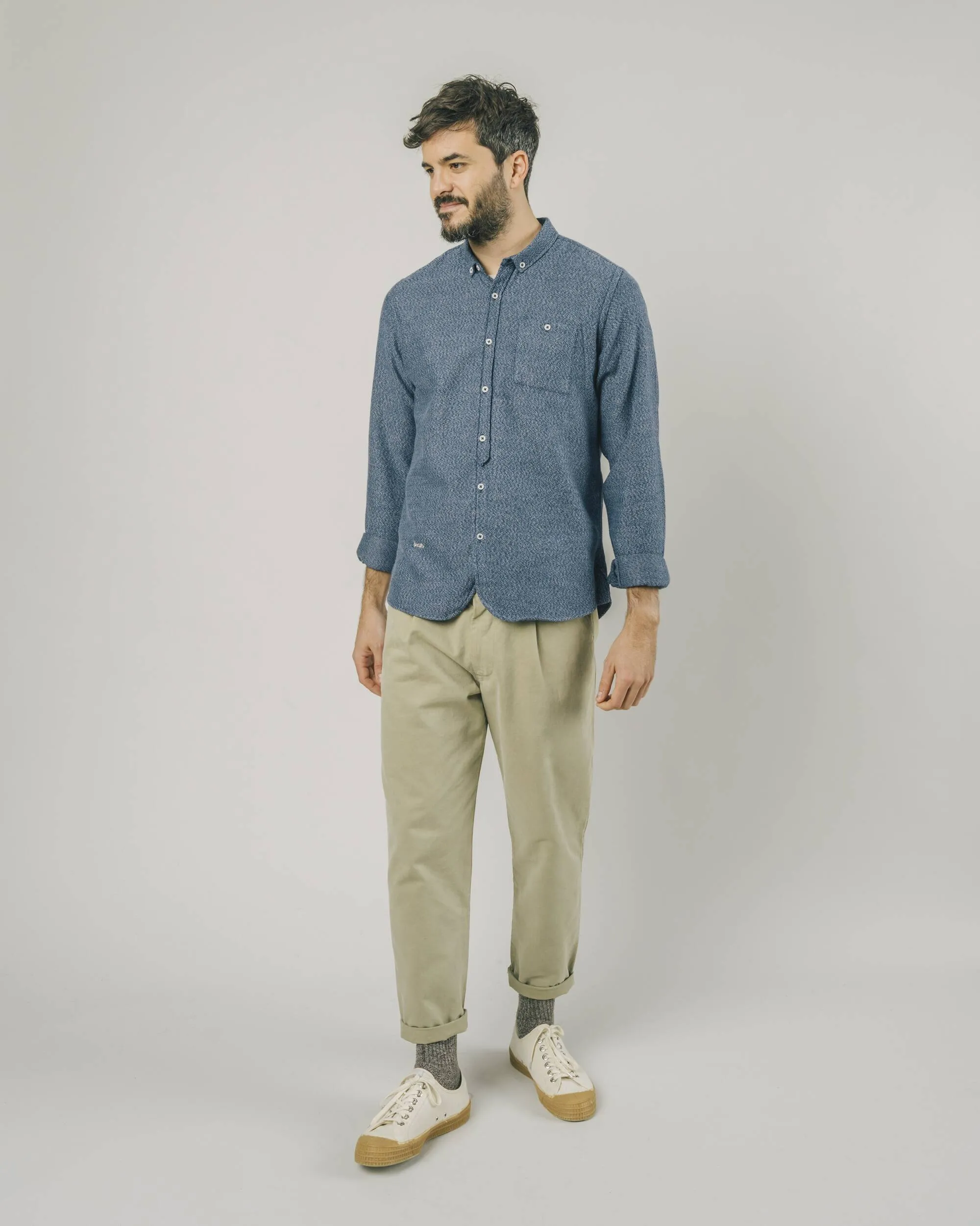 Nuuk Regular Shirt Blue