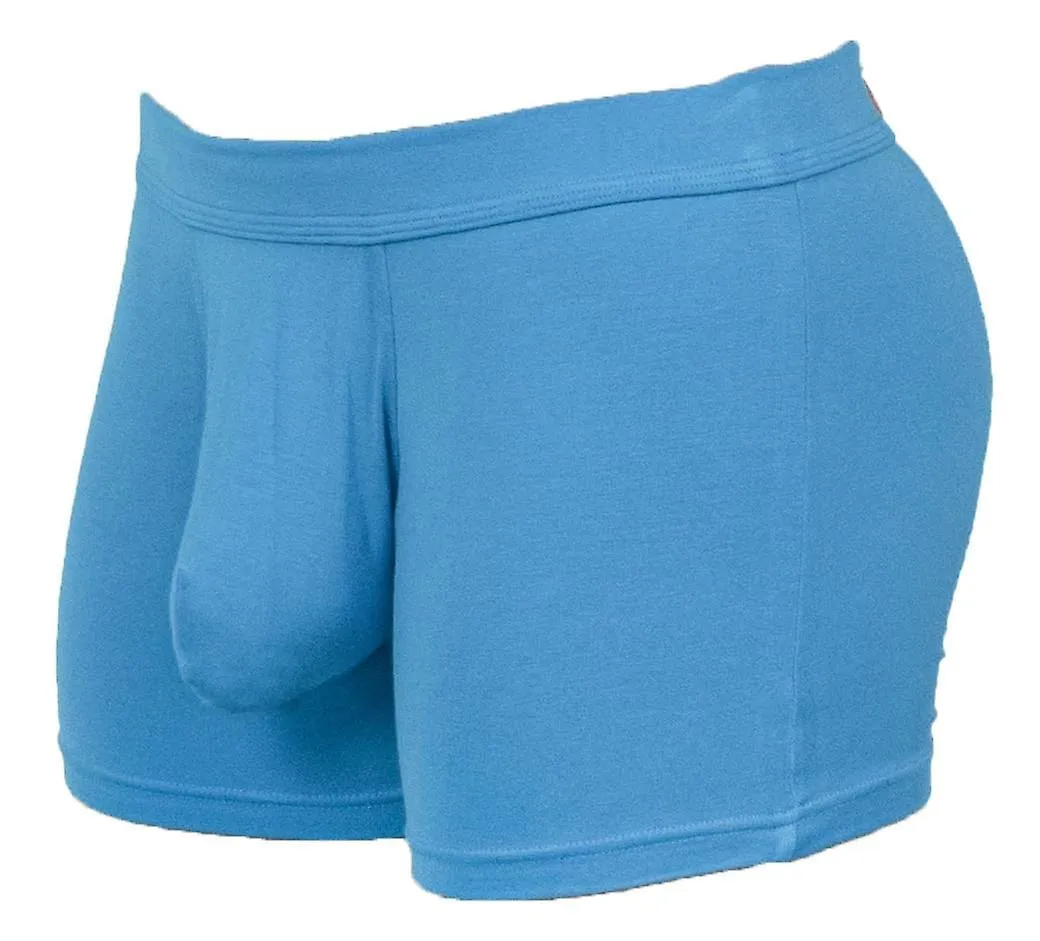 OBVIOUSLY ELITEMAN BOXER BRIEF 3INCH LEG  MAUI BLUE