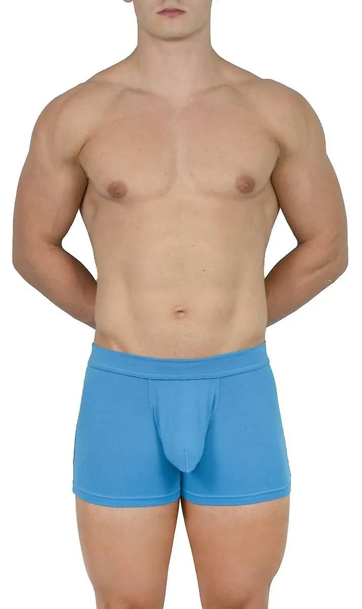 OBVIOUSLY ELITEMAN BOXER BRIEF 3INCH LEG  MAUI BLUE