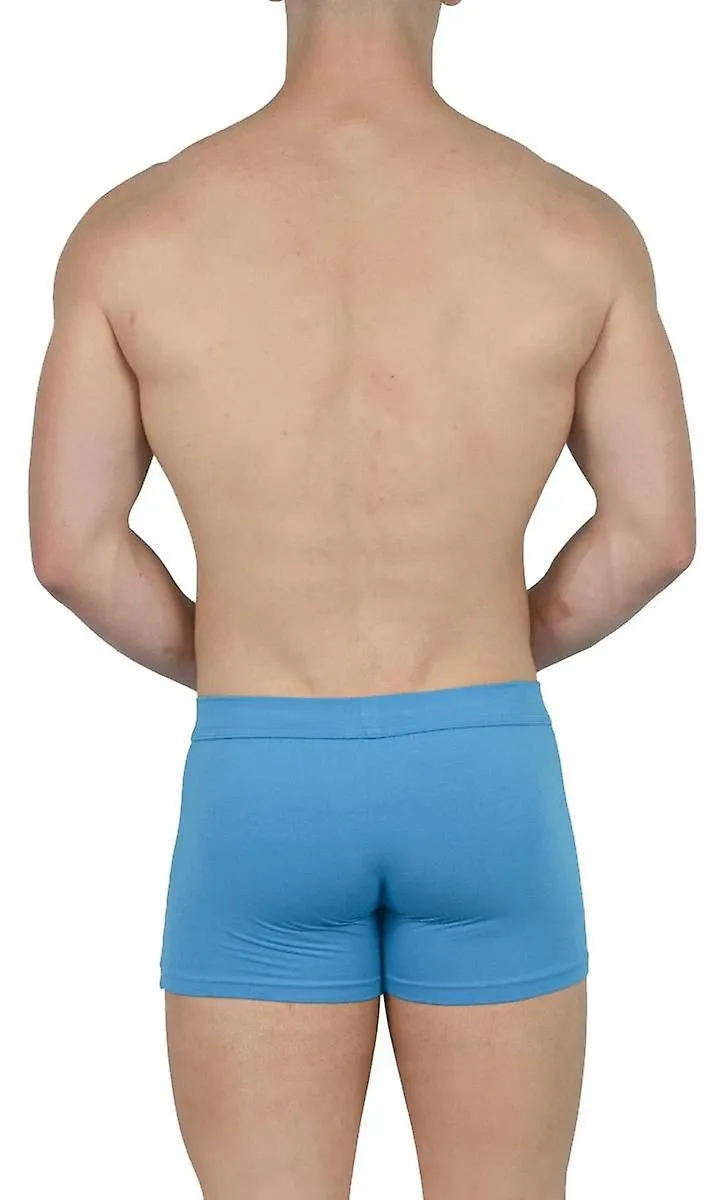 OBVIOUSLY ELITEMAN BOXER BRIEF 3INCH LEG  MAUI BLUE