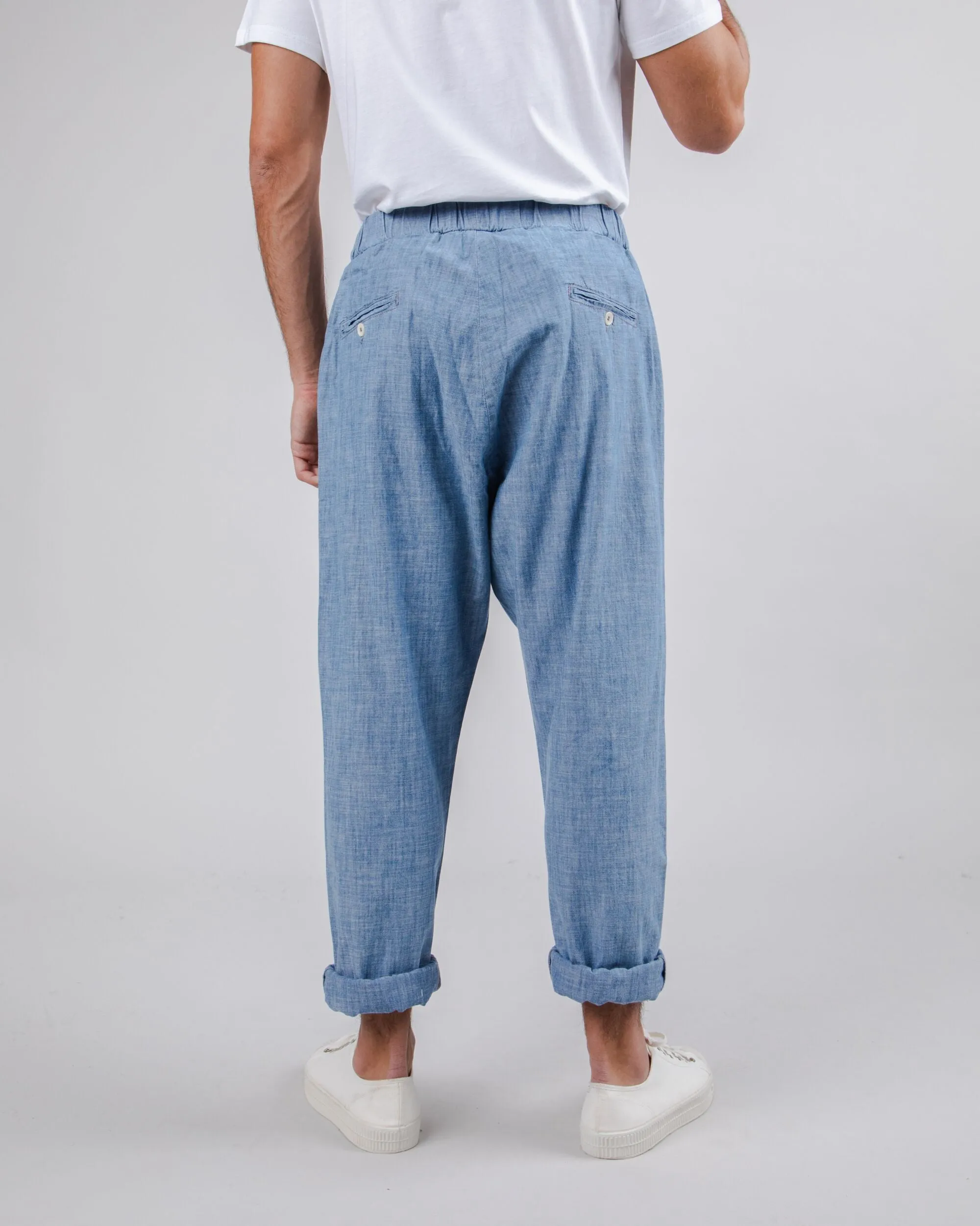 Oversize Pant Indigo