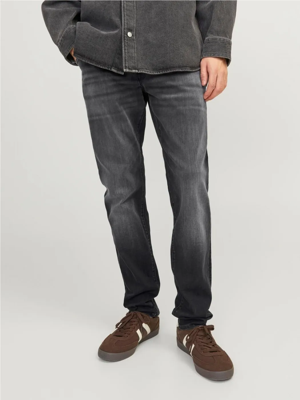 PANTALON VAQUERO JACK & JONES HOMBRE JJIGLENN NEGRO