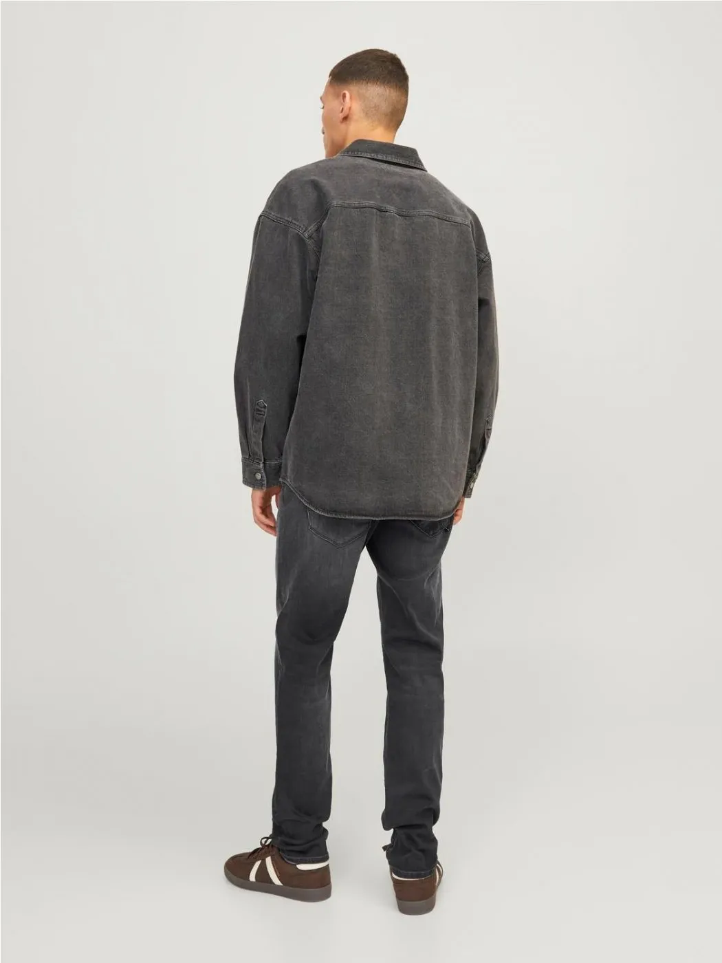PANTALON VAQUERO JACK & JONES HOMBRE JJIGLENN NEGRO