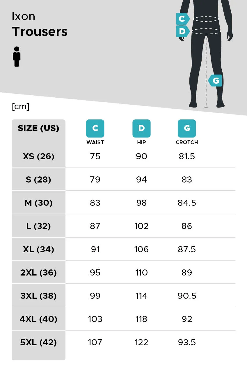PANTALONES IMPERMEABLES IXON DOORN AMARILLO BRILLANTENEGRO 