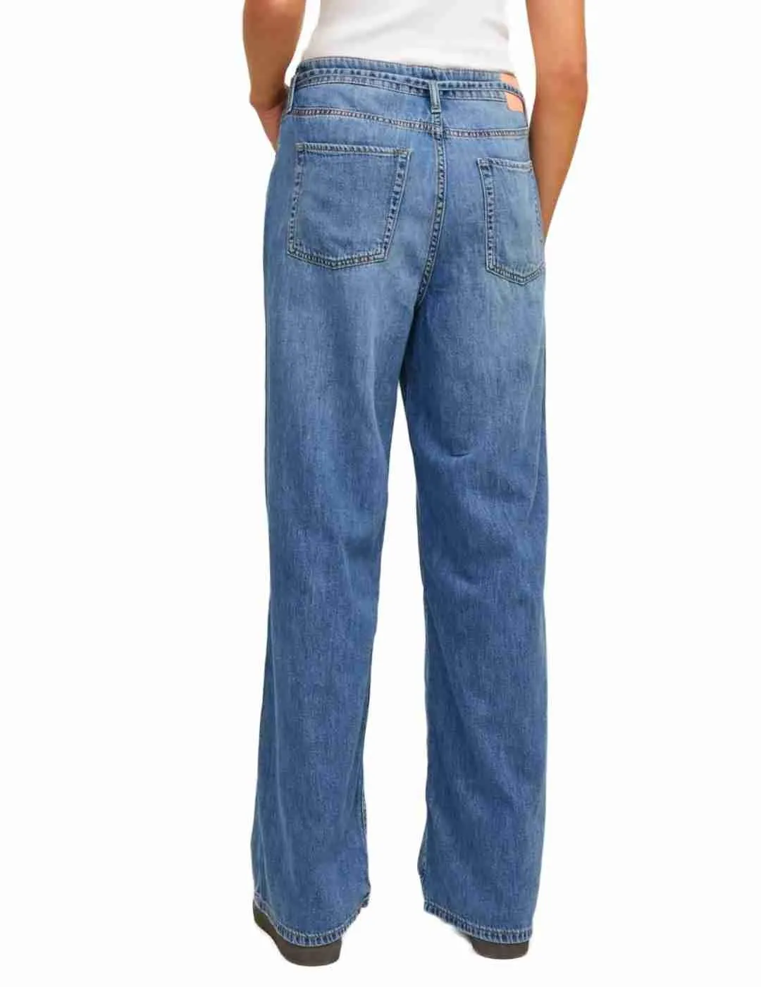 Pantalón vaquero JJXX Pixi wide azul para mujer