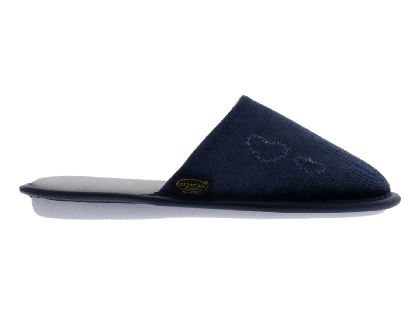Pantuflas Stahl 10002 Azul Para Mujer 