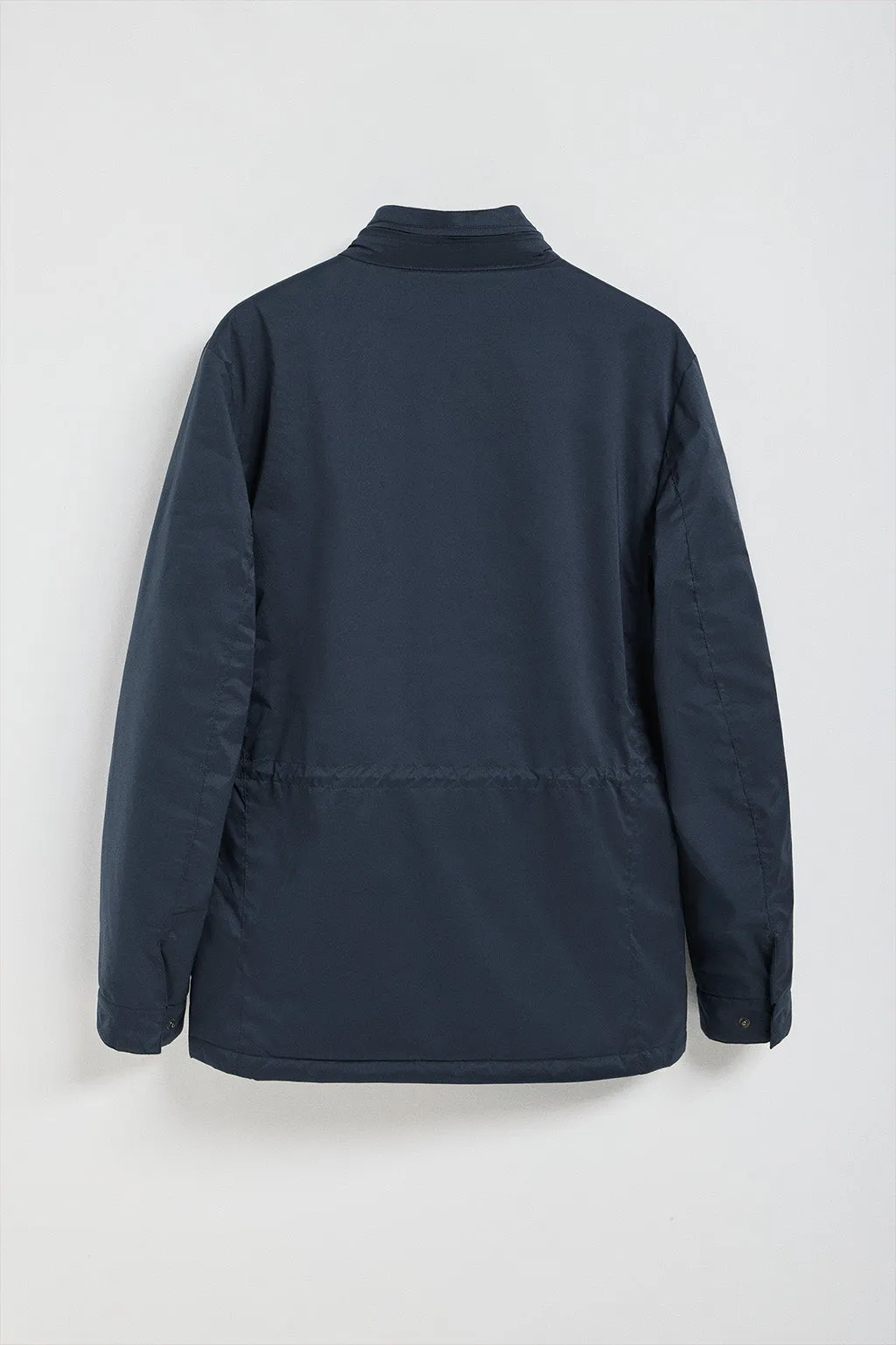 Parka ligera Chelsea color azul marino con parche logotipado