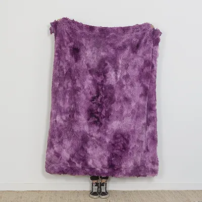 PLAID ASTER PELO TIEDYE