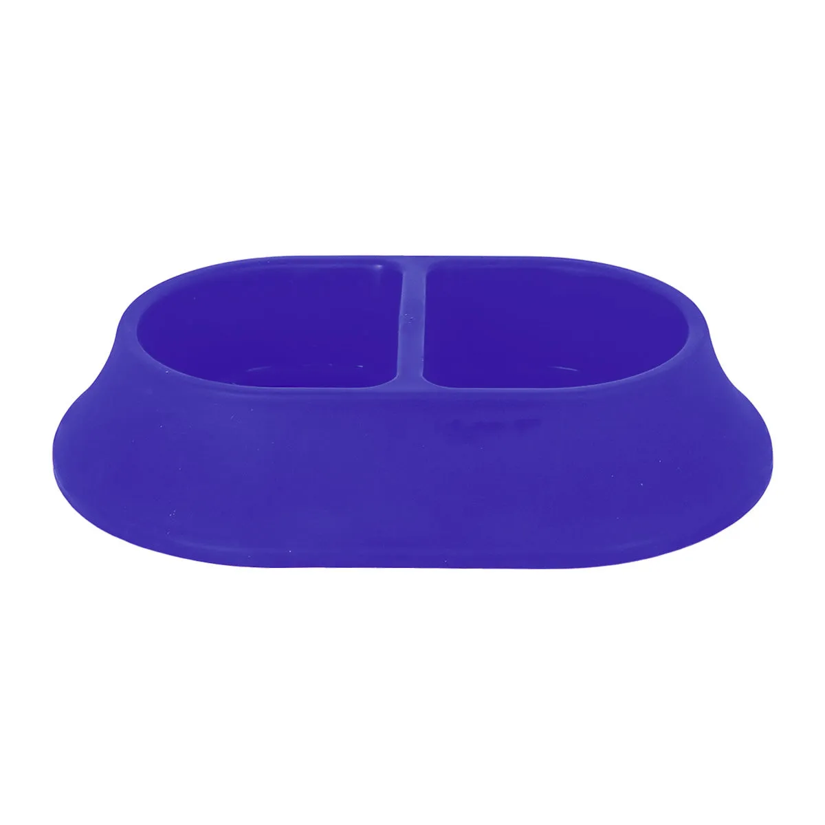 Plato Doble color Azul para Mascota