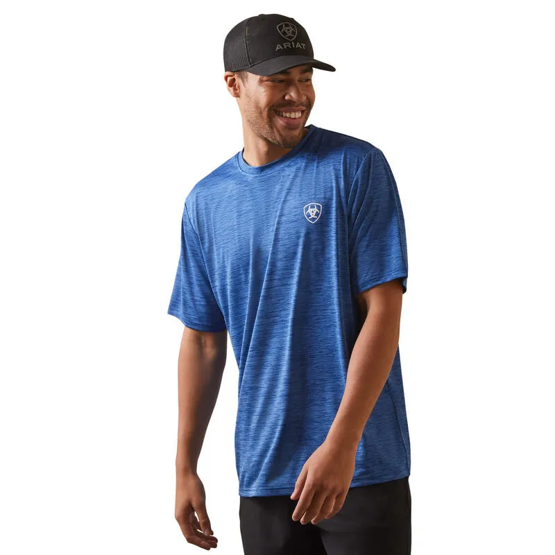Playera Ariat azul para caballero