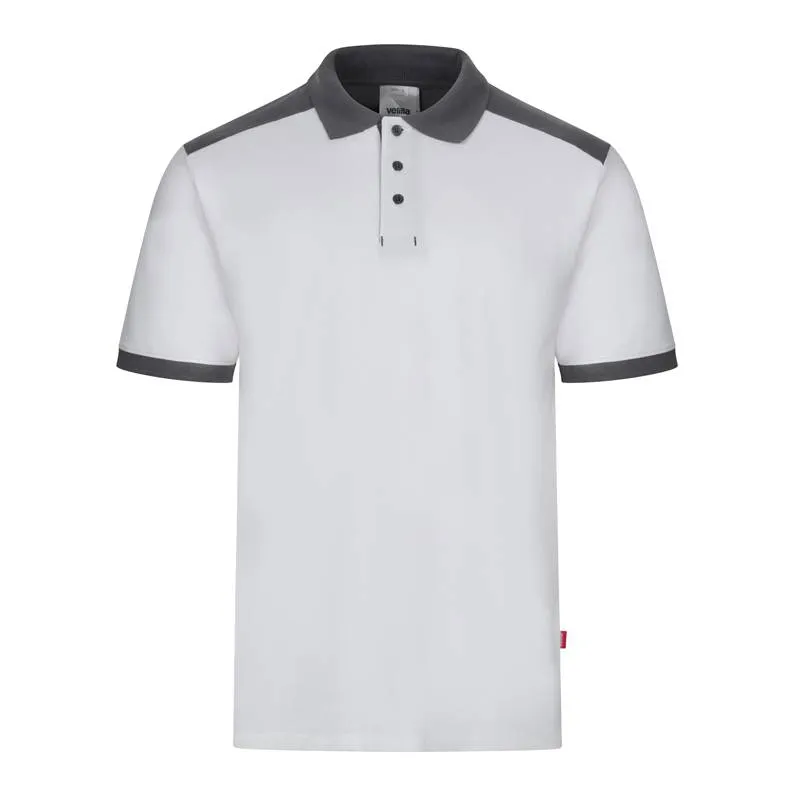 Polo bicolor manga corta Strech