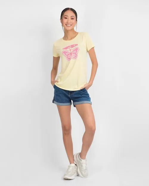 Polo Mujer Harumi Amarillo Kayak