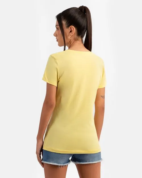 Polo Mujer Harumi Amarillo Meloso