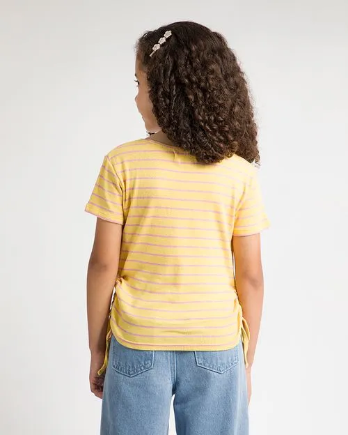 Polo Niña Sami Amarillo