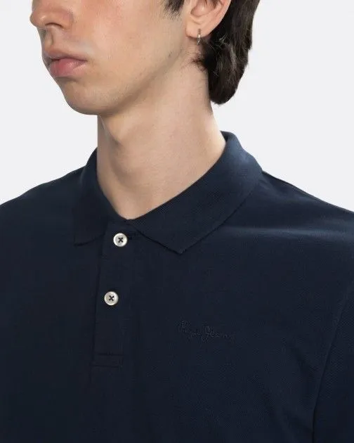 Polo piquet Pepe Jeans London Vincent N PM541824 Azul