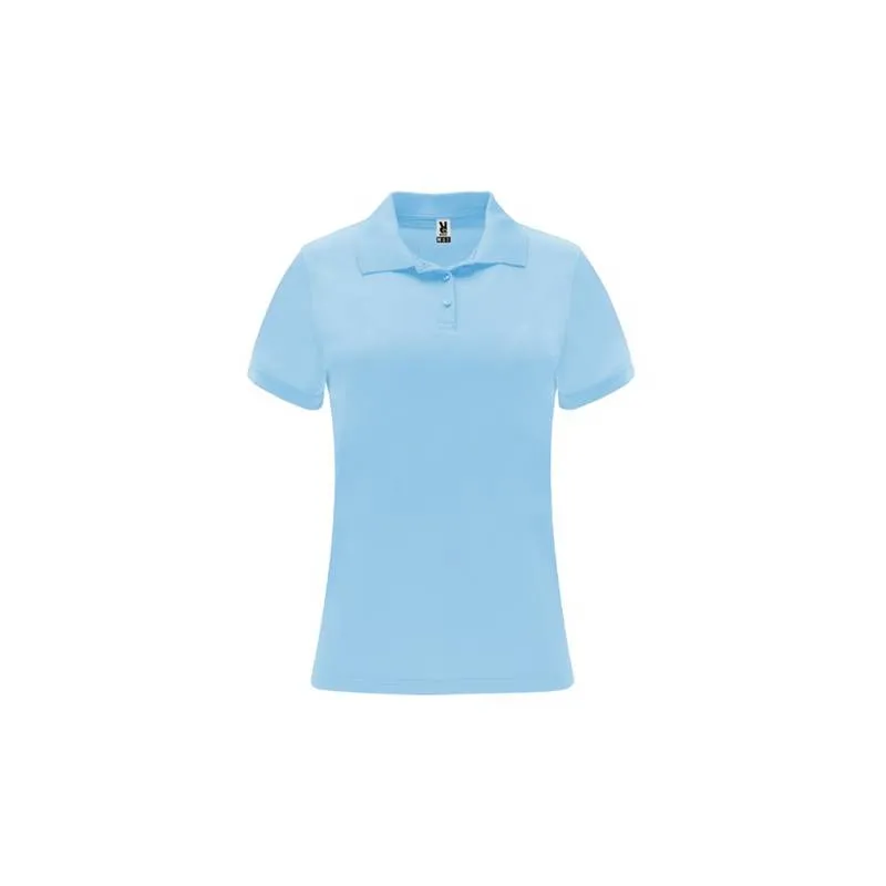 Polo técnico de manga corta para mujer