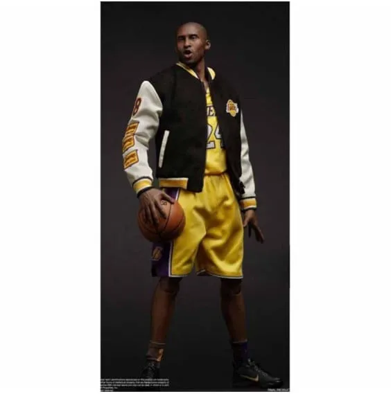 REAL MASTERPIECE KOBE BRYANT LAKERS 1/6  BLACK MAMBA EDITION