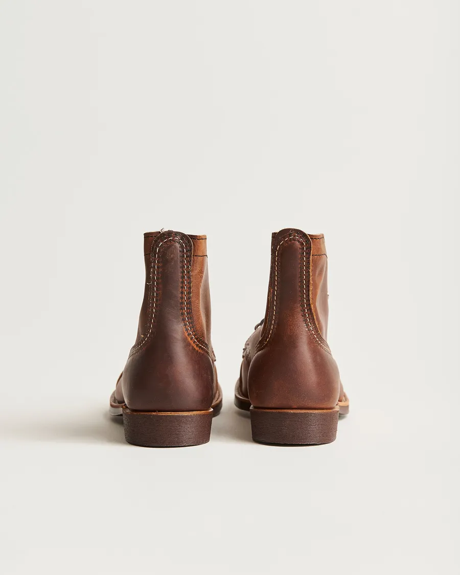 Red Wing Shoes Iron Ranger Boot Copper Rough/Though Leather