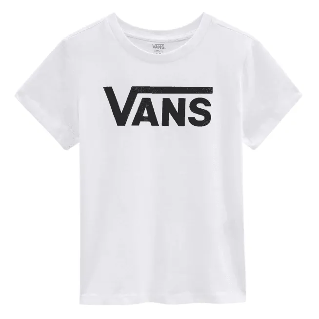 Remera Vans Flying Mujer Blanco Negro