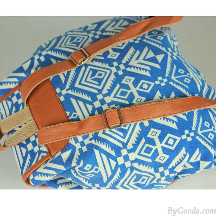 Retro Geometry Animal Prints Folk Backpack