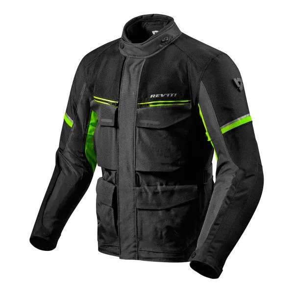 REV'IT Outback 3 Negro Amarillo Neon 