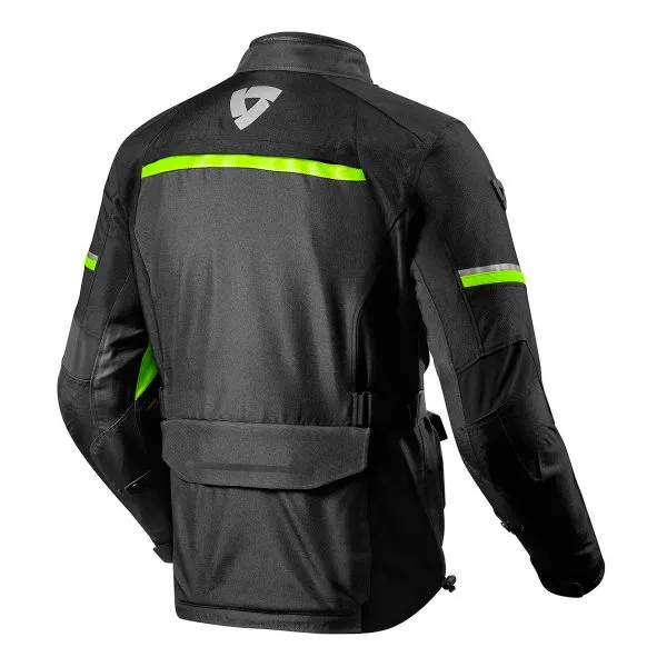 REV'IT Outback 3 Negro Amarillo Neon 