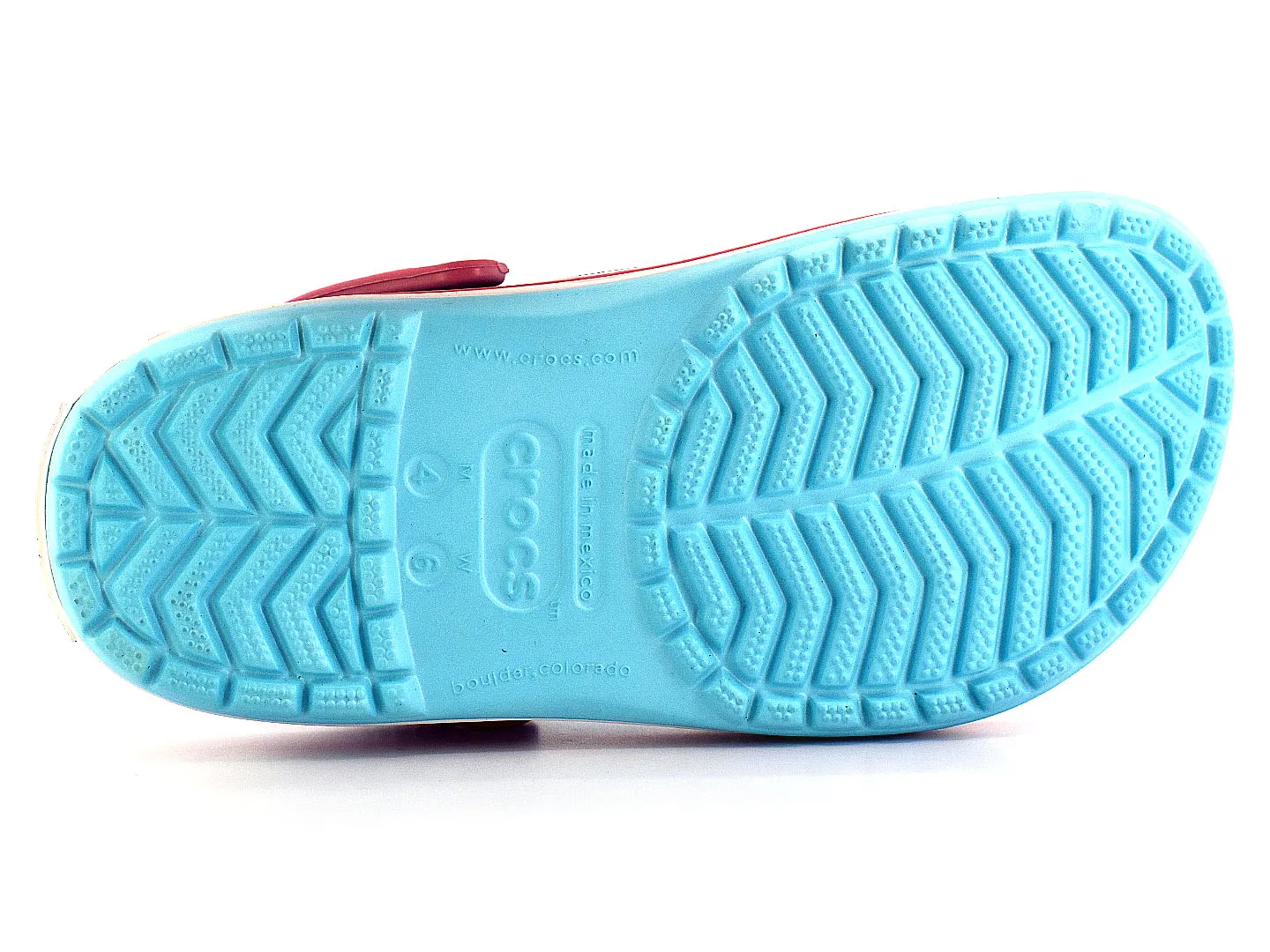 Sandalias Crocs Crocband Azul Para Mujer
