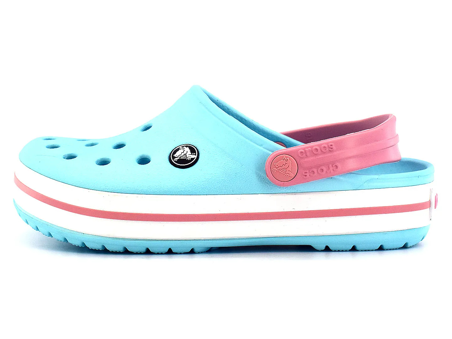 Sandalias Crocs Crocband Azul Para Mujer