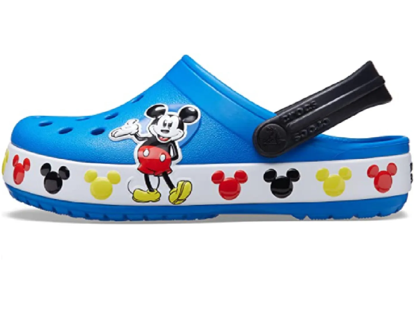 Sandalias Crocs Mickey Mouse Azul Para Niño
