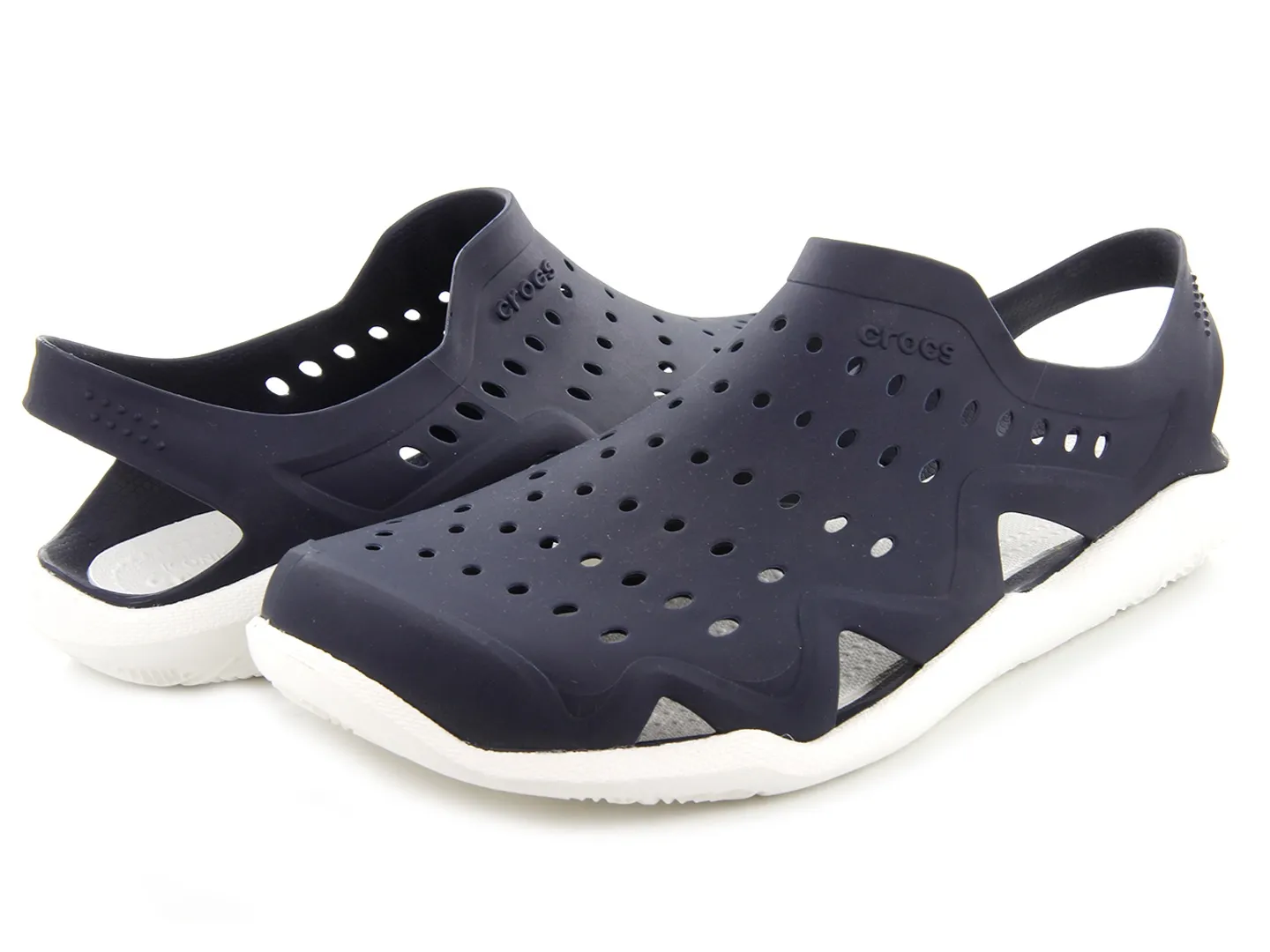 Sandalias Crocs Swiftwater Azul Para Hombre