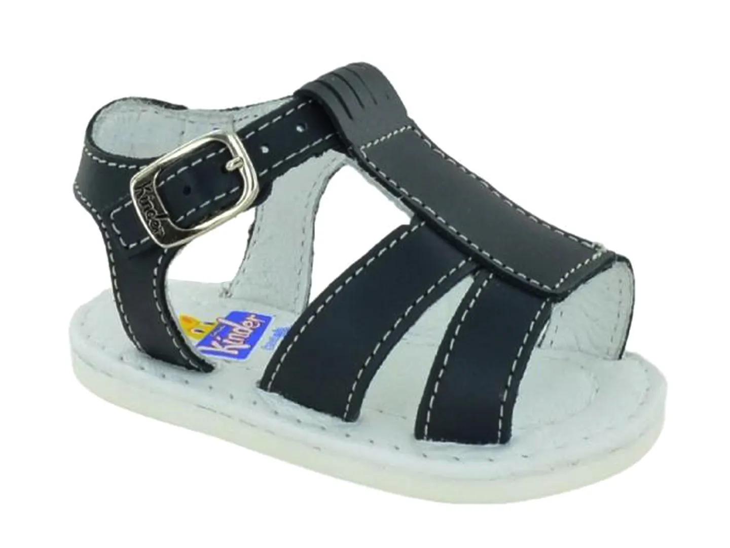 Sandalias Kinder 4376 Azul Para Bebe