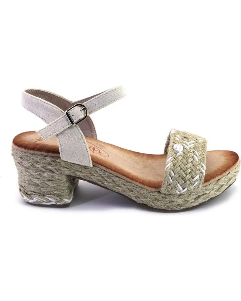 Sandalias MANDARINA  de Mujer 735 SANDALIAS DE MUJER  BLANCO