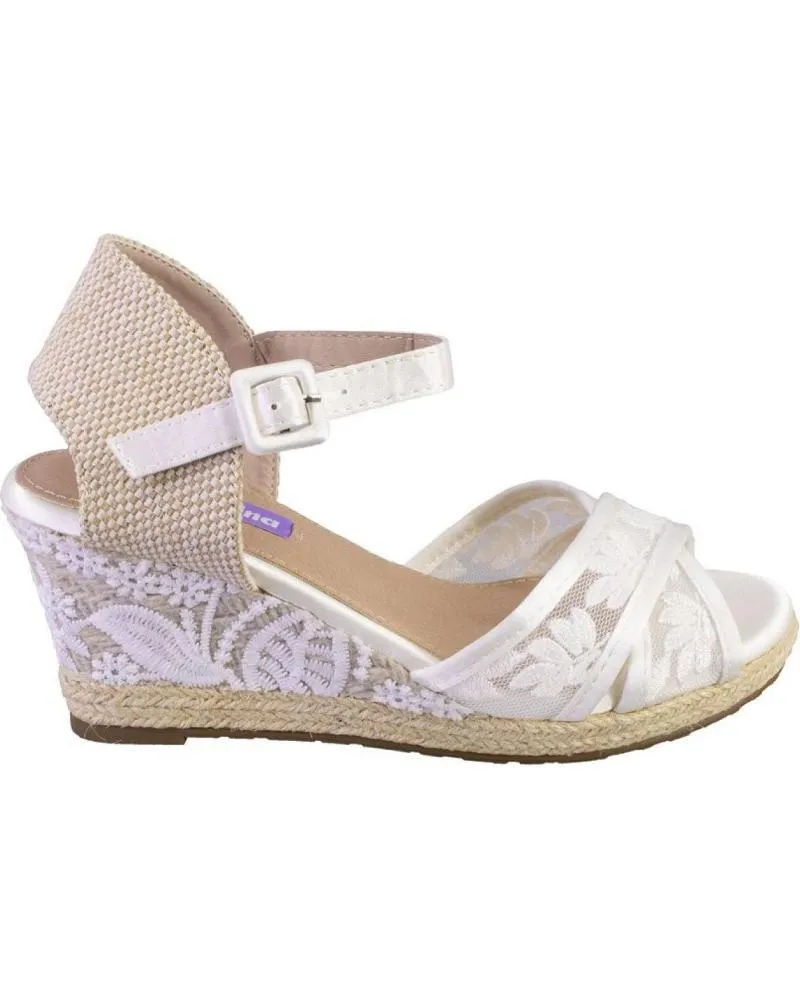 Sandalias MANDARINA  de Mujer SHERISSE ALPARGATAS DE MUJER  BLANCO