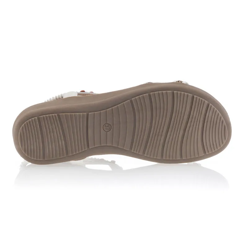 Sandalias mujer blanco