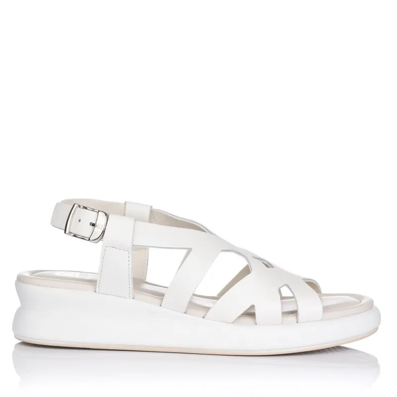 Sandalias Planas Dorking D9087 Mujer Blanco